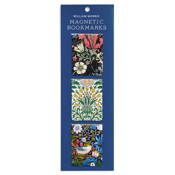 Magnetic Bookmark Set - William Morris