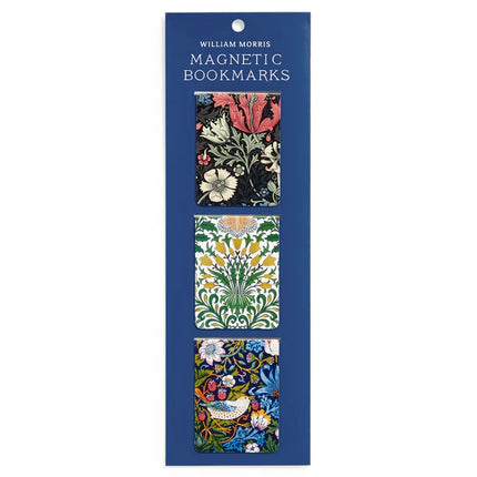 Magnetic Bookmark Set - William Morris
