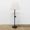 Bird Lamp with Linen Lampshade
