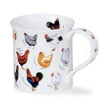 Dunoon Animal Breeds Chicken Mug