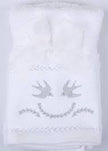 Alice & Lily Embroidered Face Cloth Set of 2