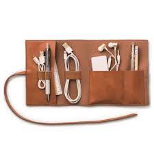 Bookaroo Travel Tech-Tidy - Brown
