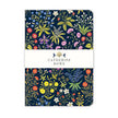 Catherine Rowe Medieval Floral A5 Gold Edged Notebook