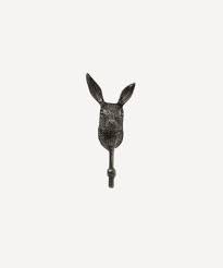 Antique Silver Rabbit Hook by French Country Collections