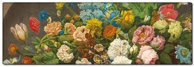 Bekking & Blitz - Rectangle Flower Magnet, Bloemenstilleven, Gerrit Hulseboom