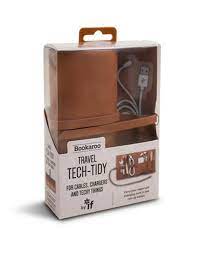 Bookaroo Travel Tech-Tidy - Brown