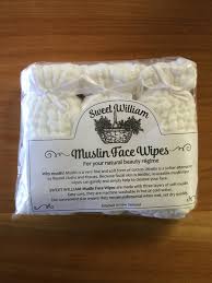 Sweet Willam Muslin Face Wipes