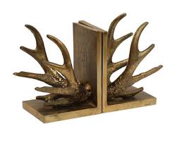 Antler Bookends by French Country Collections