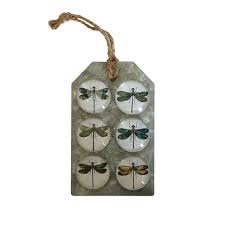 Dragonfly Glass Magnets  by CC Interiors