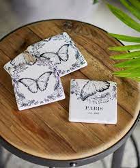 French Country- Coasters set of Four