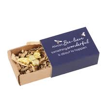 Bee-utiful Metal Bee Token Matchbox