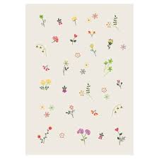 Winkler Floral Tea Towel - Gardenia