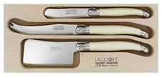 Verdier Ivory Three Piece Cheese Set