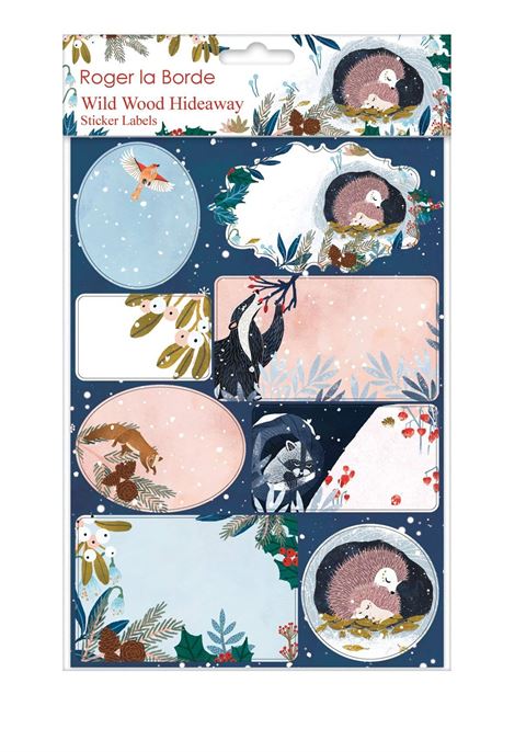 Roger la Borde Christmas Stickers