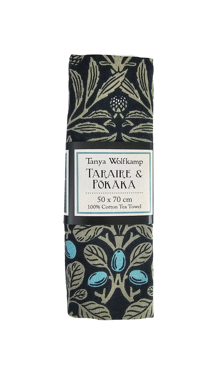 Taraire Teatowel-Tanya Wolfkamp