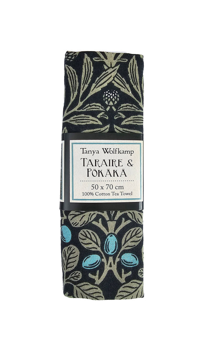 Taraire Teatowel-Tanya Wolfkamp