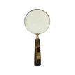 Magnifying Glass with Checkered Horn Handle