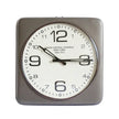 Satin Grey Wall Clock