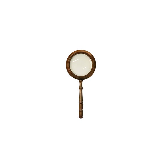 Brass Magnifying Glass