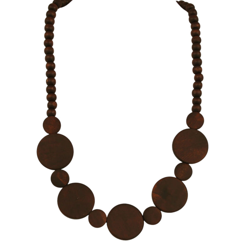Evy Wooden Necklace