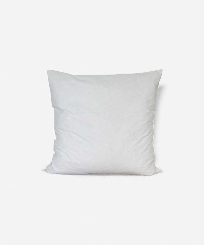 Feather Cushion Inner 55x55cm by French Country Collections