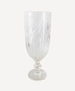 Sunrise Cut Glass Tall Hurricane by French Country Collections