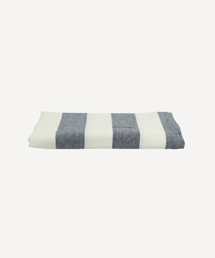 Striped Tablecloth Blue - Small