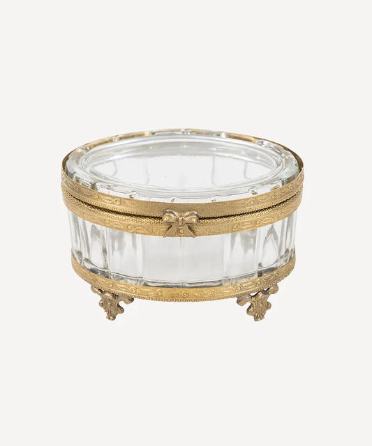 Lolita Oval Trinket Box by French Country Collections