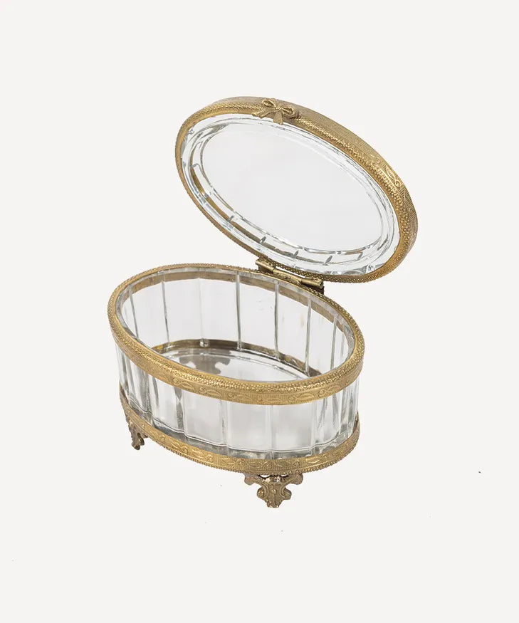 Lolita Oval Trinket Box by French Country Collections