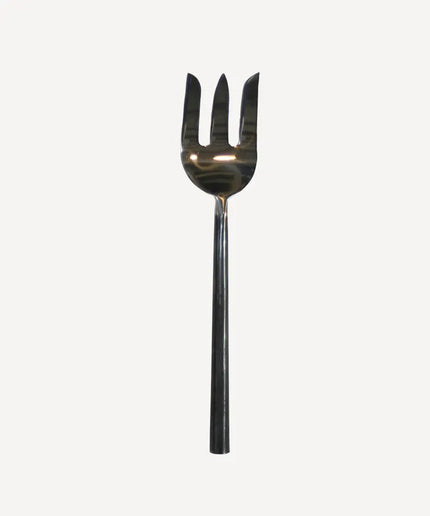 Black Handle Serving Fork by French Country Collections