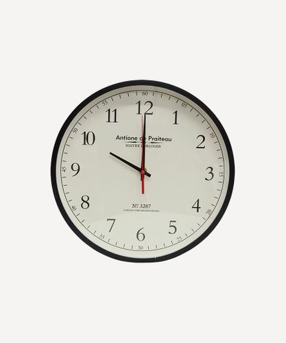 Noir Petite wall clock by French Country Collections