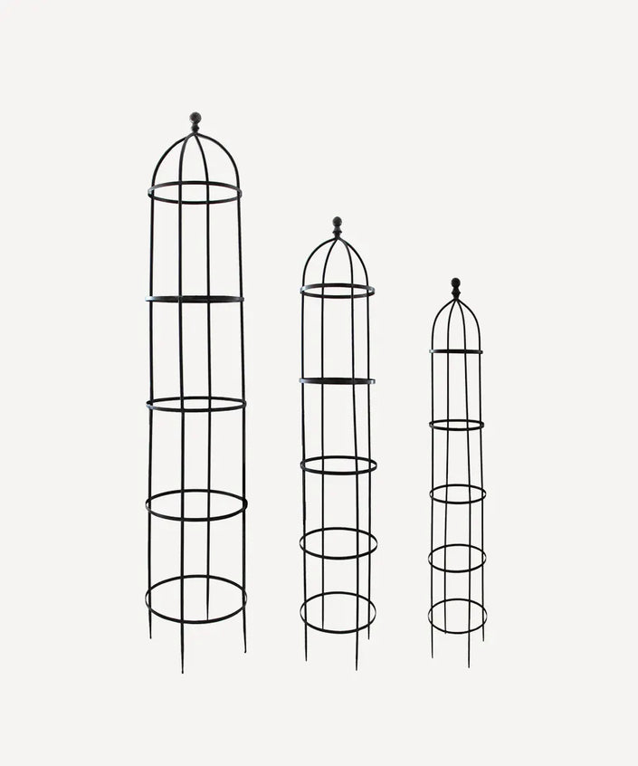 Garden Trellis with Ball on Top by French Country Collections