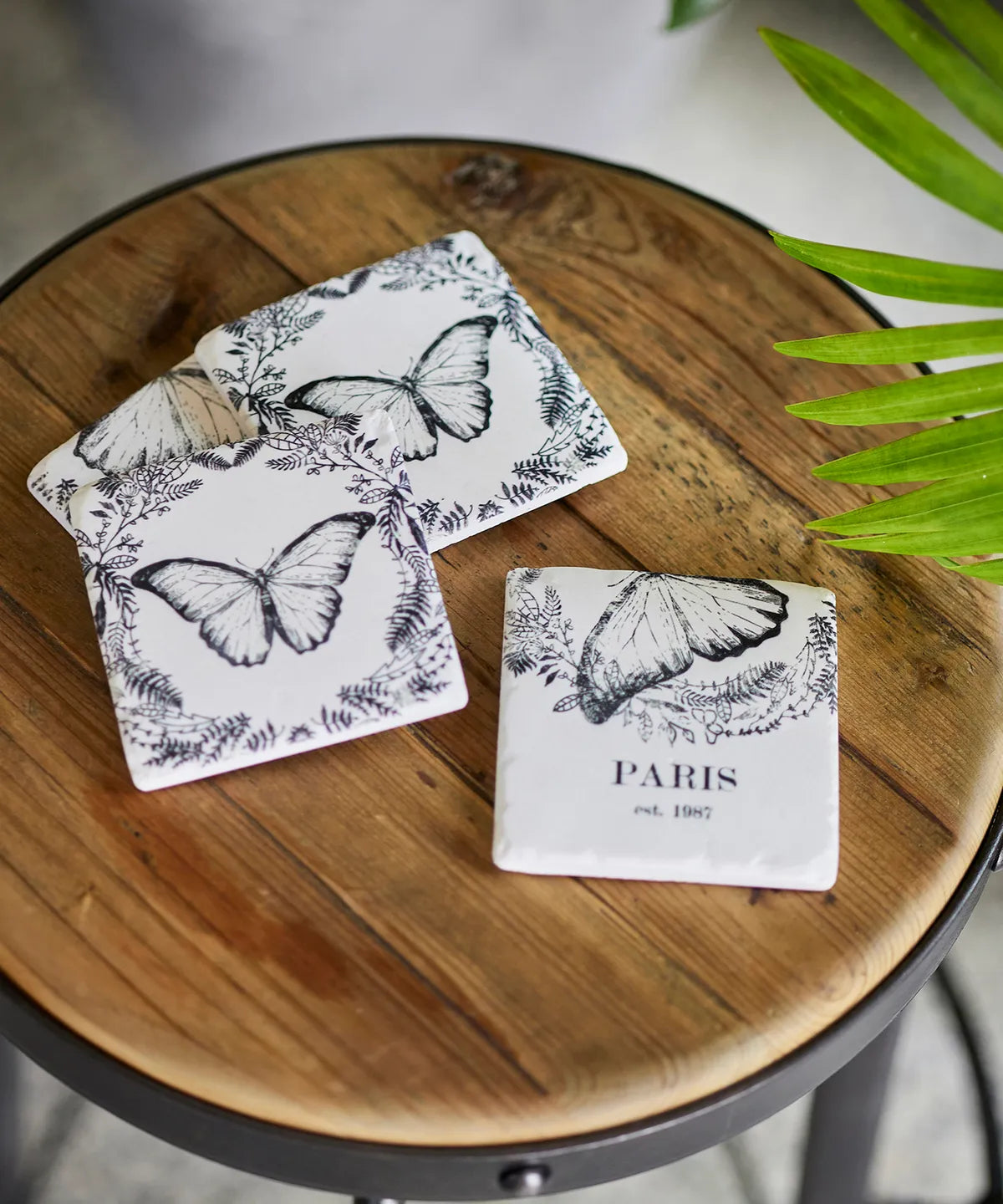Butterfly Coasters by French Country Collections