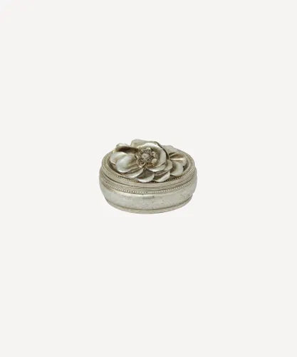 Gardenia Oval Trinket Box by French Country Collections