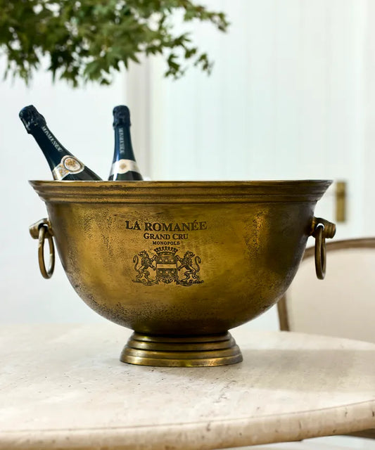 Romanee Large Wine Bucket by French Country Collections