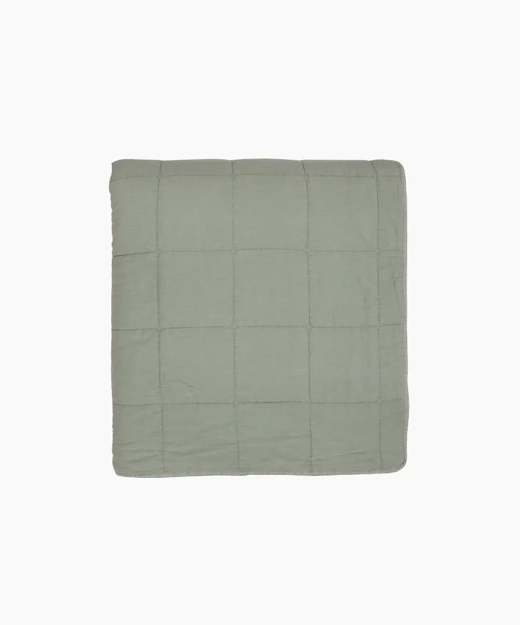 Freya Quilt by French Country Collections - Sage