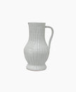 Large RIbbed Jug by French Country Collections