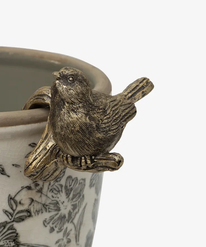Hanging Bird - Gold