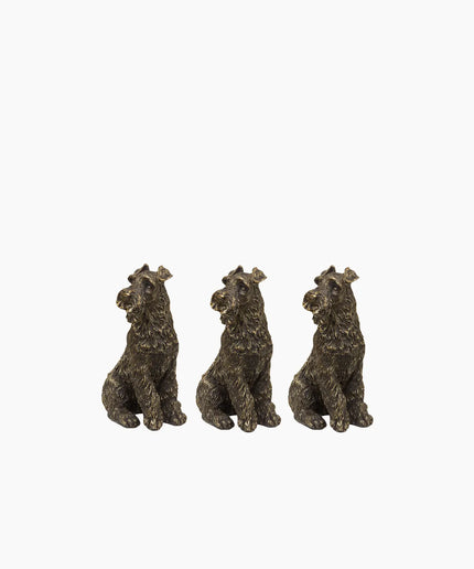 Scottie Dog Pot Stand Large (3PC)