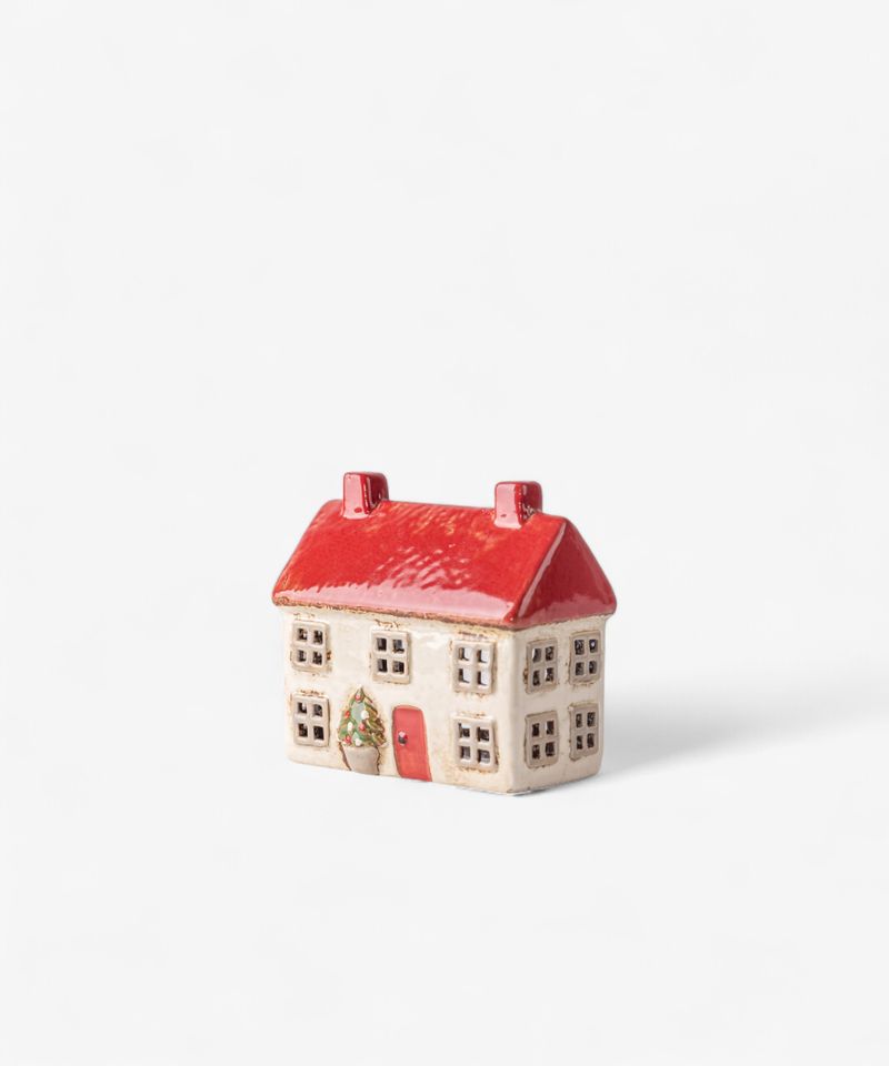 Alsace Tealight Cottage Christmas Stone