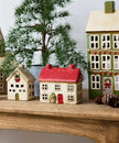 Alsace Tealight Cottage Christmas Stone