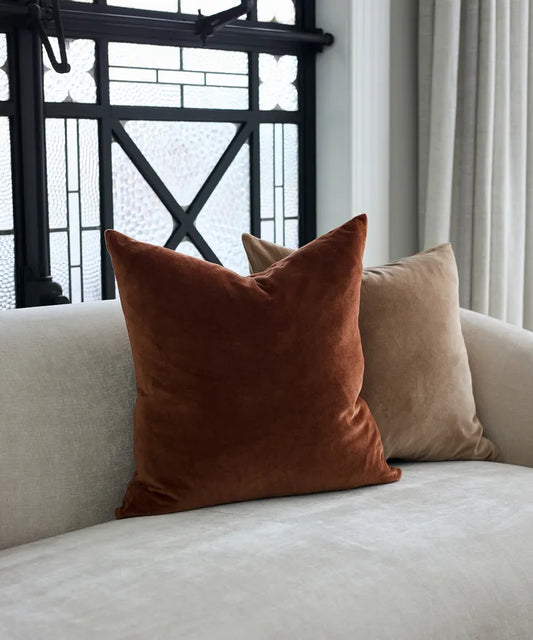 Velvet Cushion Cover by French Country Collections