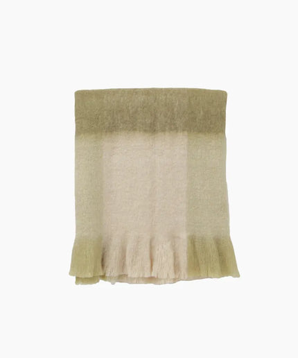 Florentine Sage Green Throw