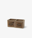 2 Part Organiser Faux Drawers