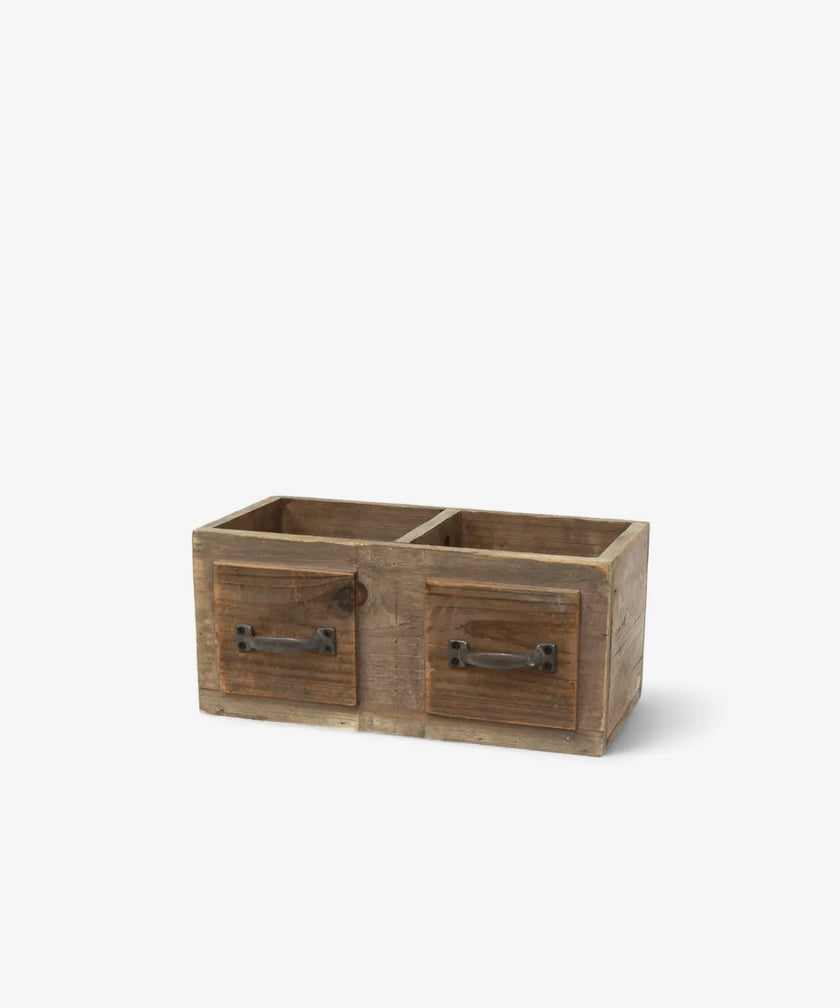 2 Part Organiser Faux Drawers