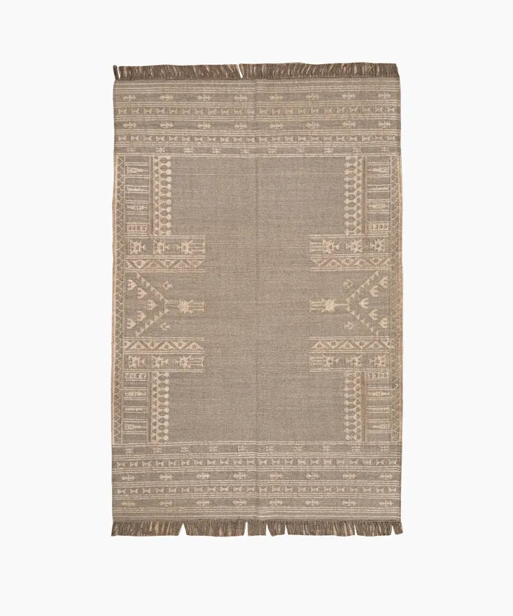 Sundara Motif Sand Rug - Small
