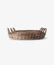 Riviera Individual Oval Wicker Trays - French Country Collections