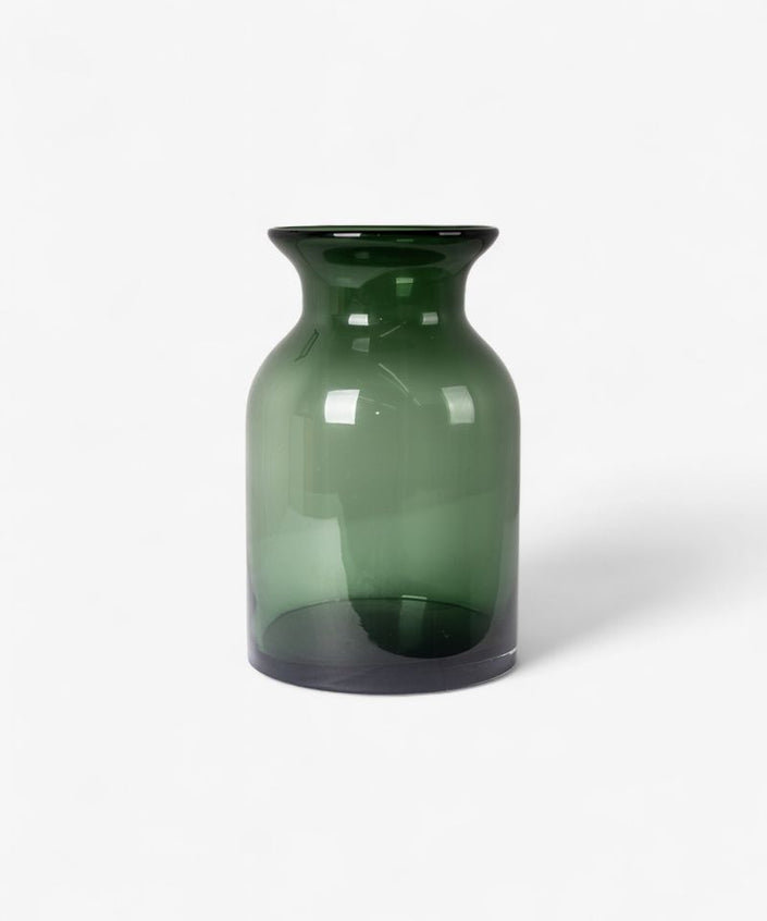 Green Portobello Vase Tall