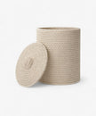 Geneva Waste Basket With Lid - French Country Collections