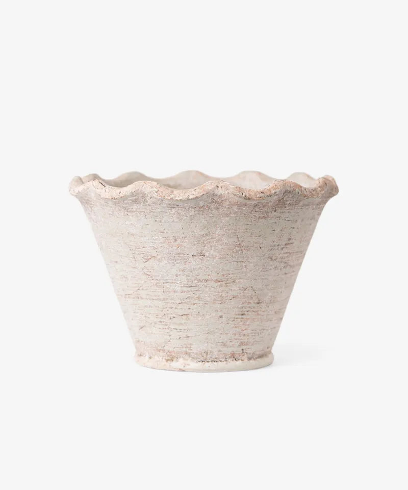 Large Wavy Planter Pot - French Country Collections